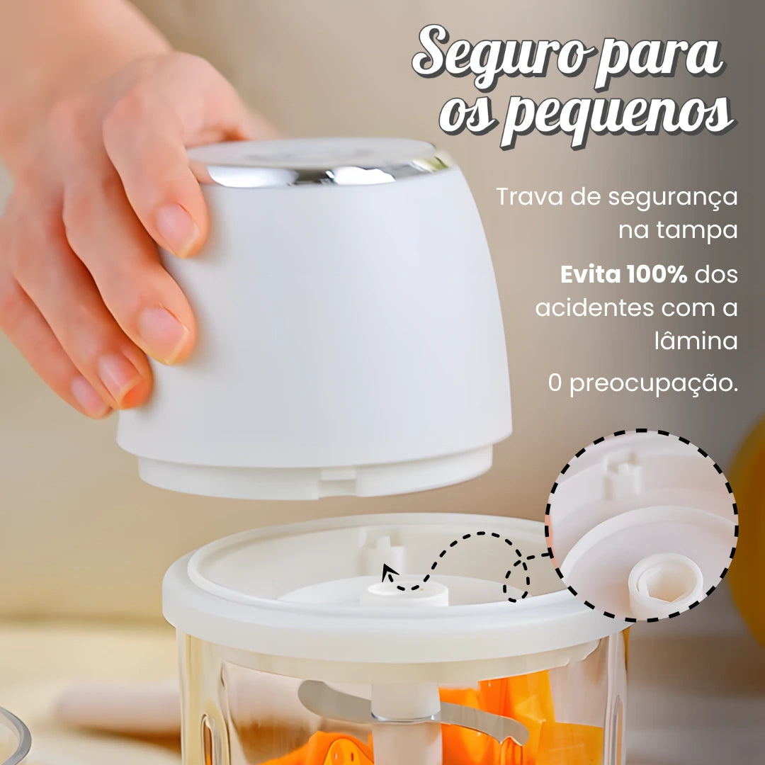 Processador Elétrico Recarregável - SpeedChef