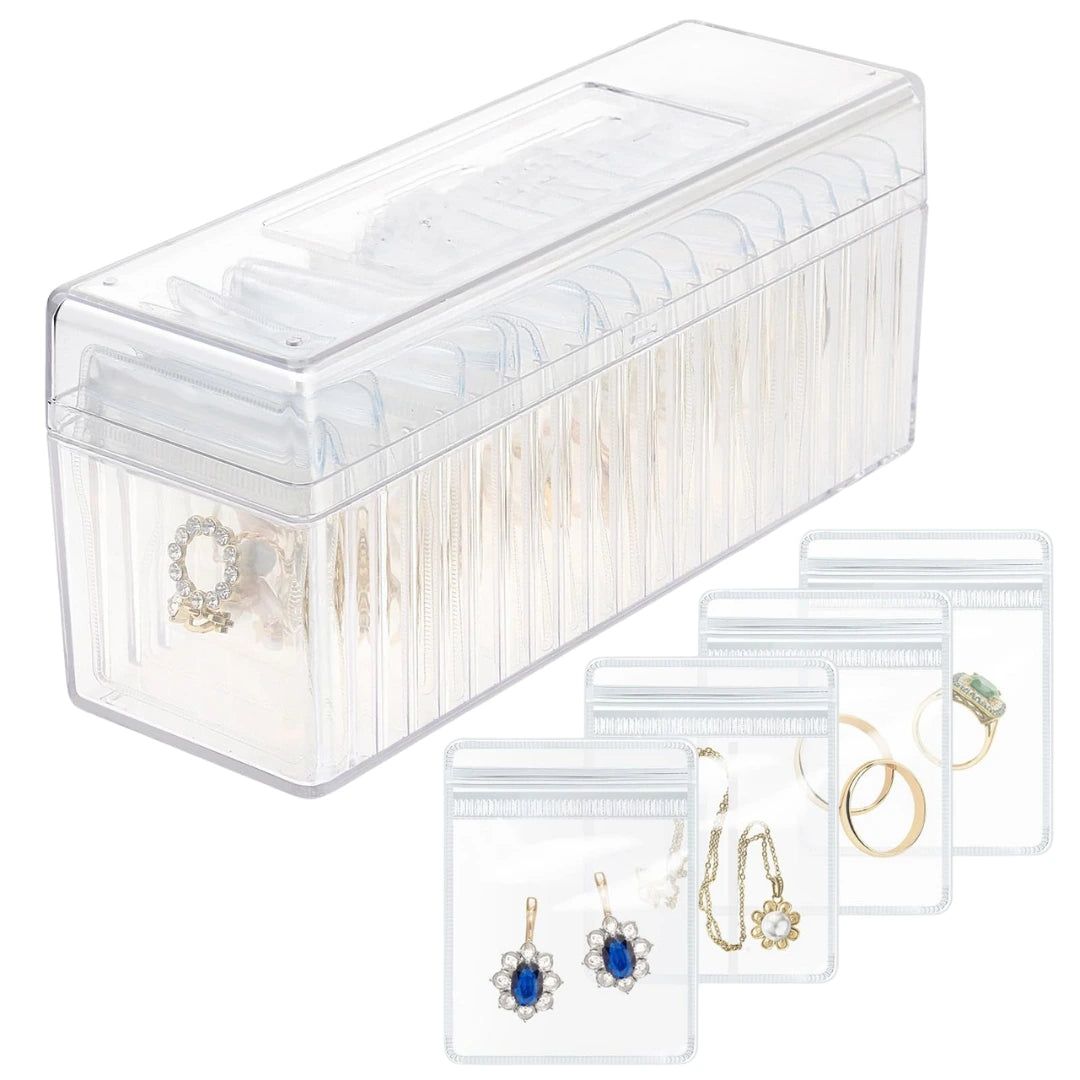 Porta-Jóias Acrílico Premium - 20 Peças