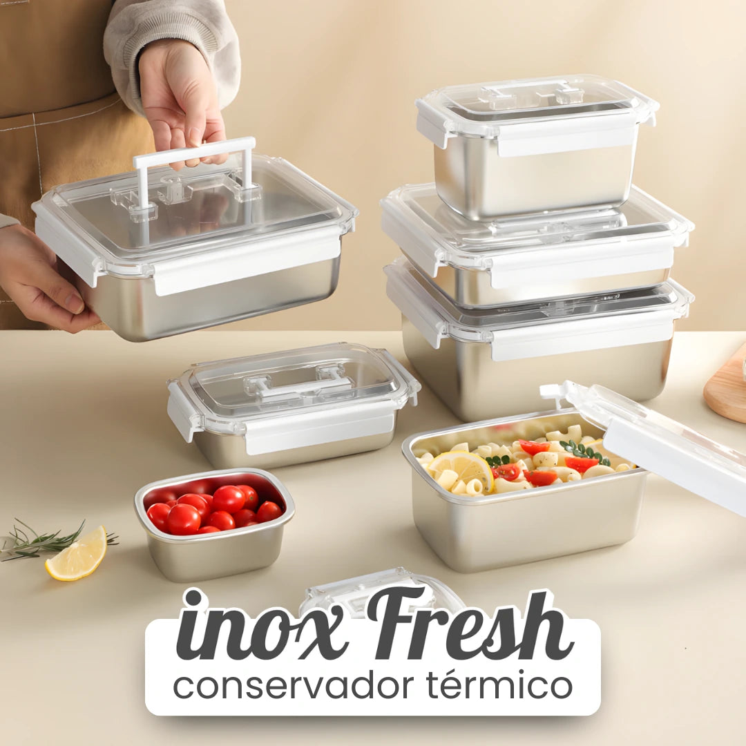 Potes Térmicos Inox – InoxFresh [COMPRE 2, LEVE 5]