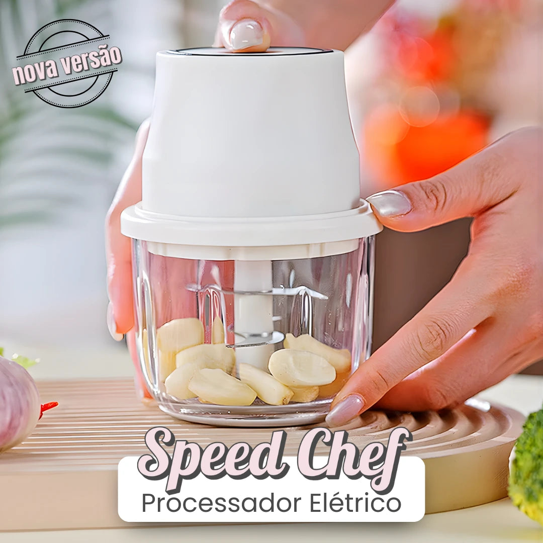 Processador Elétrico Recarregável - SpeedChef